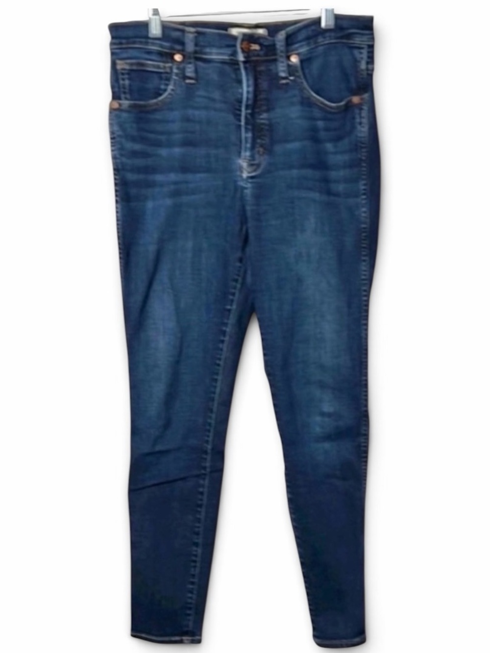 Madewell 10" High-Rise Skinny Blue Jeans Size 30